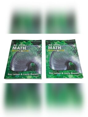 Big Ideas Math Modeling Real Life Grade K Student Edition Vol 1 & 2 Kindergarten